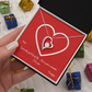 PERSONALIZED PRESENTATION - Heart Necklace - Valentine's Day or "Just Because"