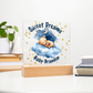 Personalized Baby Night Light • Custom Name Acrylic Nursery Lamp • Sweet Dreams Bear Nightlight • Newborn Gift • Kids Room Decor • Baby Shower Gift